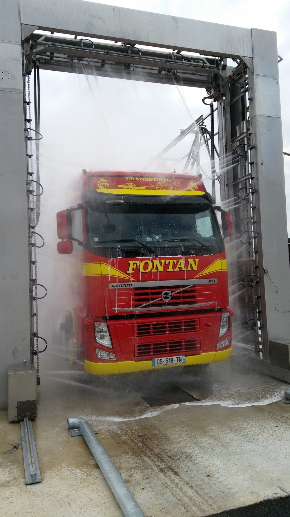 1 portique jets - Transports FONTAN  SAS